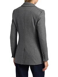 Ryanne Wool-Blend Single-Breasted Jacket