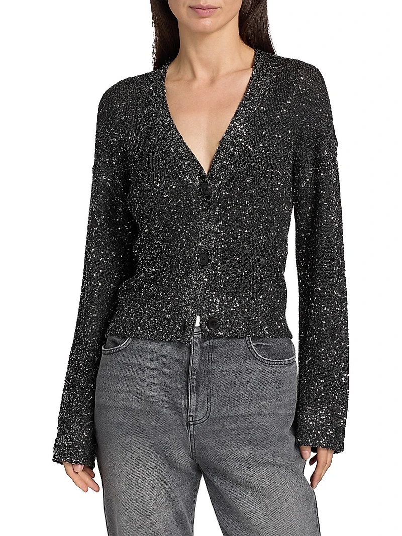 Kalena Sequined Cardigan