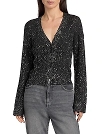 Kalena Sequined Cardigan