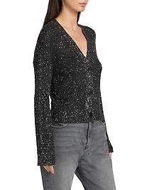 Kalena Sequined Cardigan