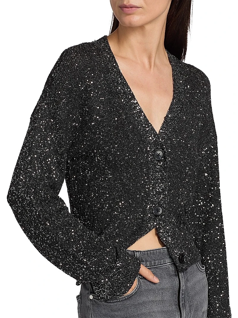 Kalena Sequined Cardigan