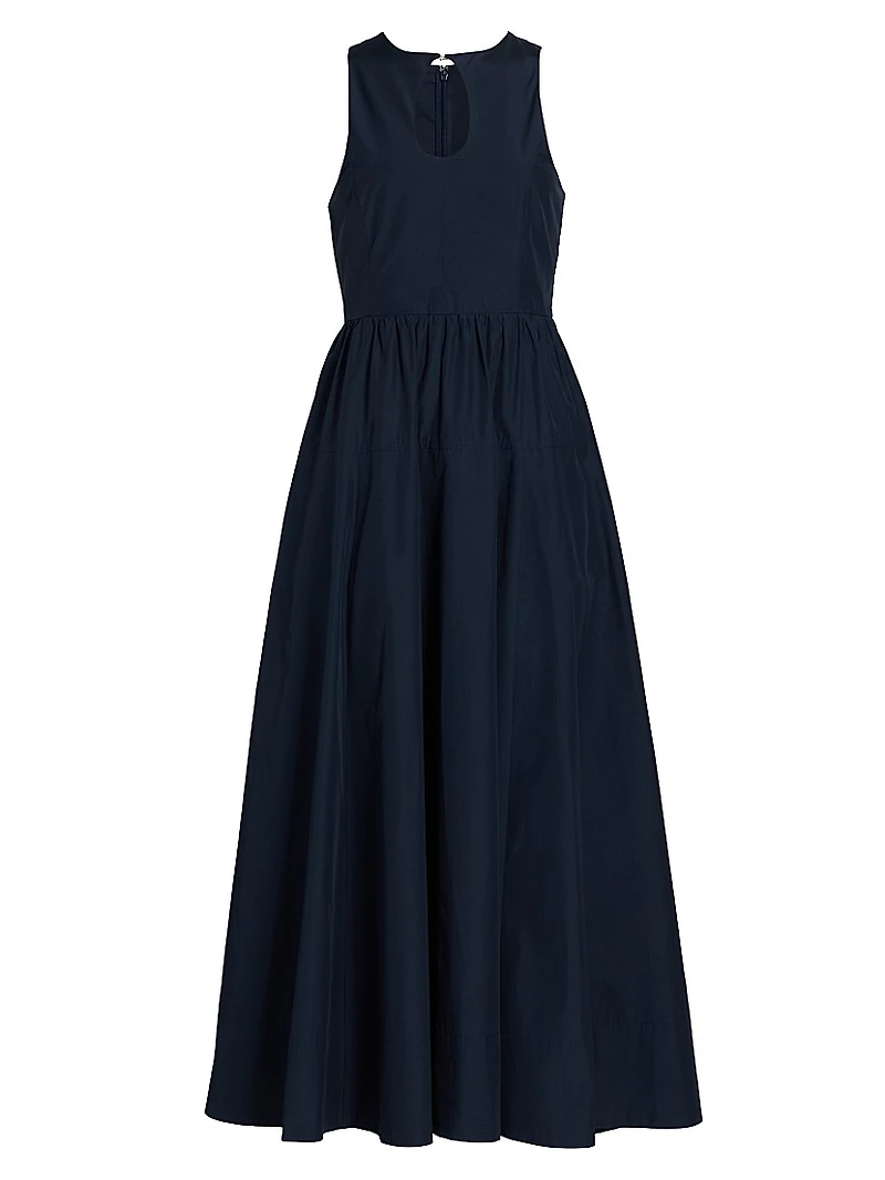Melodie Poplin Fit & Flare Dress