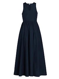 Melodie Poplin Fit & Flare Dress
