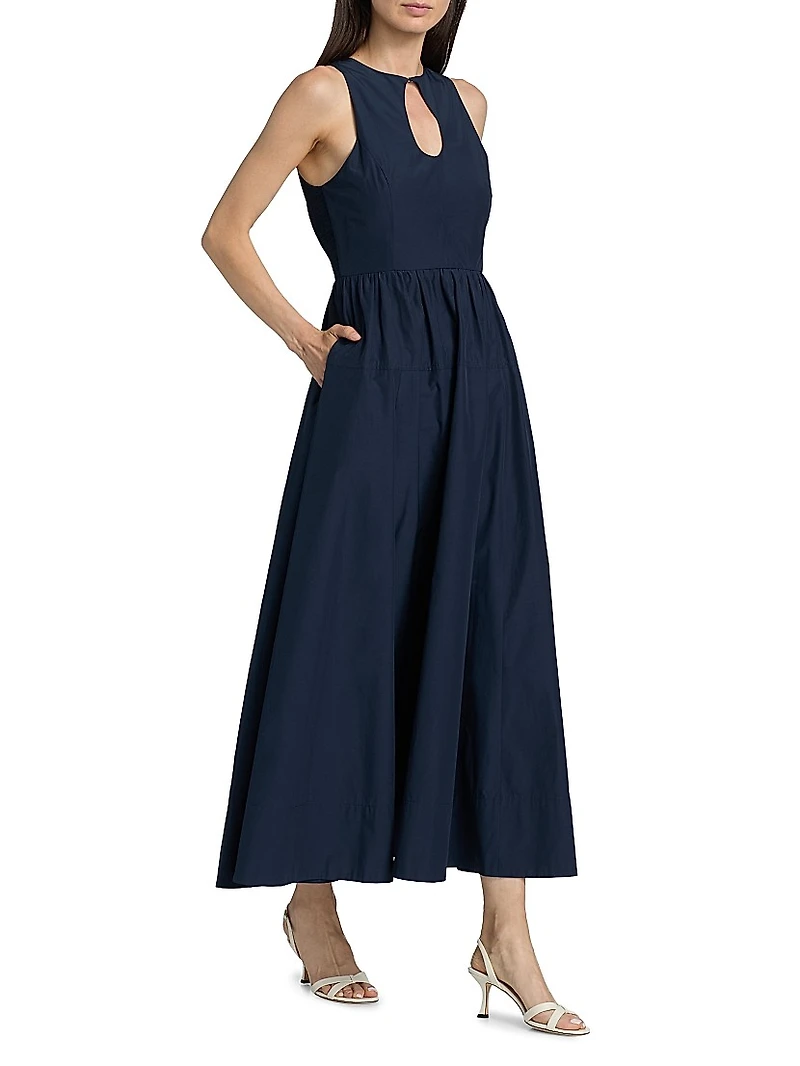 Melodie Poplin Fit & Flare Dress