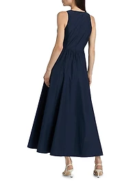 Melodie Poplin Fit & Flare Dress