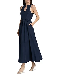 Melodie Poplin Fit & Flare Dress