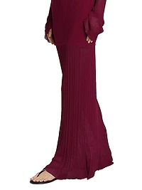 Romina Plissé Maxi Skirt