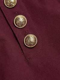 Robertson Buttoned Flare Trousers