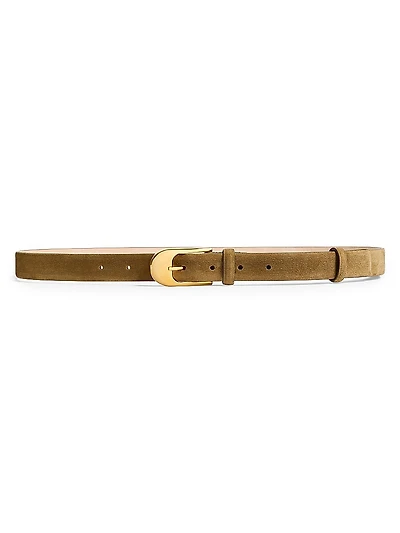 Dome Suede Belt