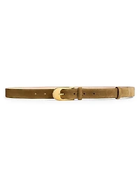 Dome Suede Belt