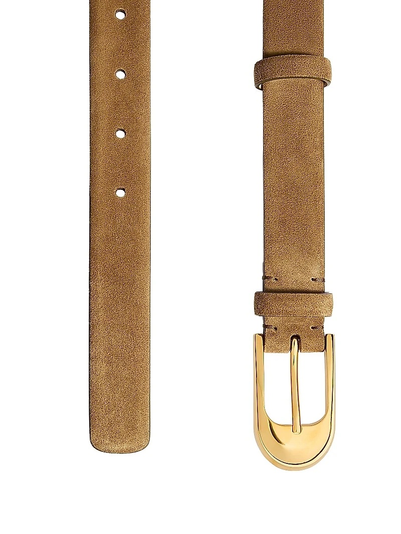 Dome Suede Belt