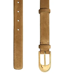 Dome Suede Belt