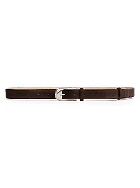 Dome Suede Belt