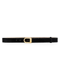 Saddle Calf Hair Belt