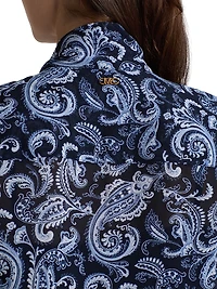 Paisley Bow Blouse