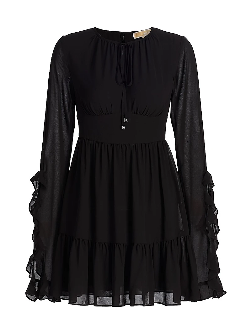 Ruffled Minidress