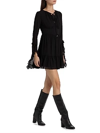 Ruffled Minidress