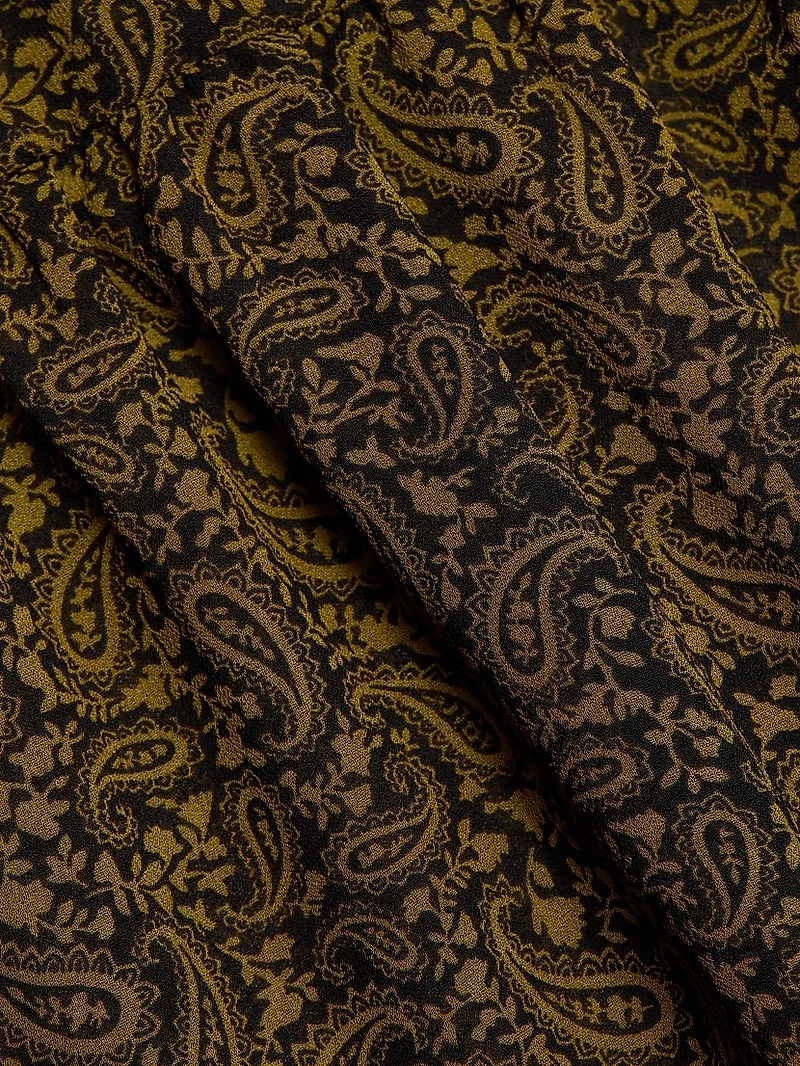 Paisley Tiered Blouse