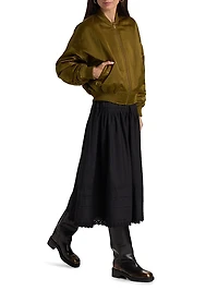 Drop Shoulder Bomber Jacket