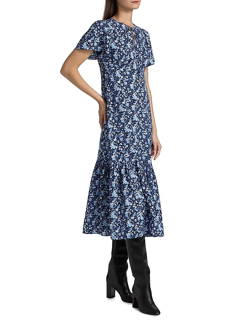 Floral Midi-Dress