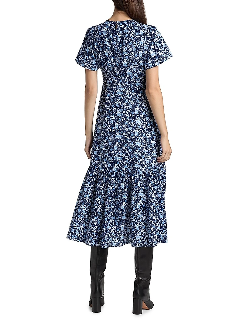 Floral Midi-Dress