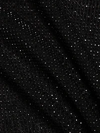 Gem Fitted Long Crewneck Top