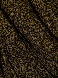 Paisley High-Low Maxi Skirt