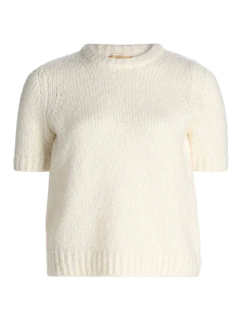 Fluffy Crop Sweater