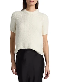 Fluffy Crop Sweater