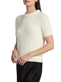 Fluffy Crop Sweater