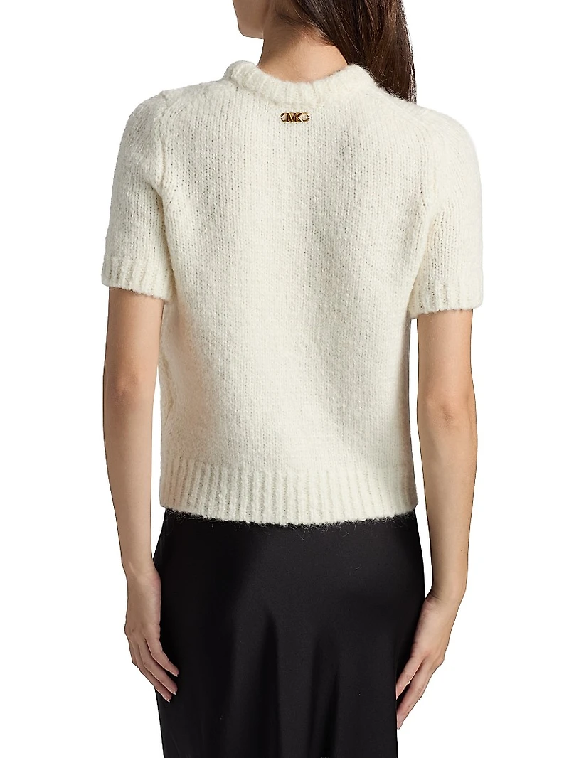 Fluffy Crop Sweater