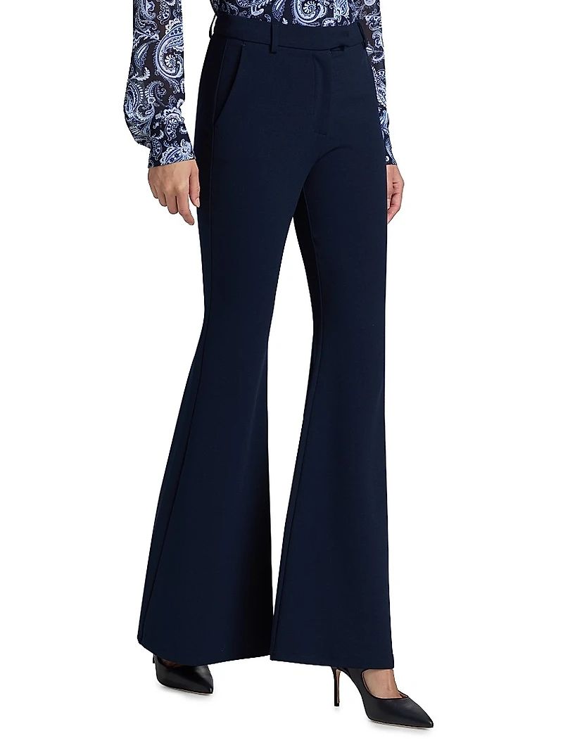 High Rise Flared Pants