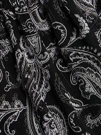 Paisley Ruffled Top
