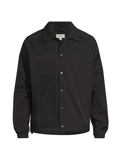 Coaches Raglan-Sleeve Nylon Jacket