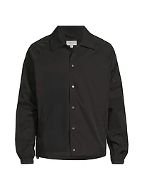 Coaches Raglan-Sleeve Nylon Jacket