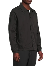 Coaches Raglan-Sleeve Nylon Jacket