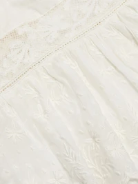 Rowina Embroidered Lace Top