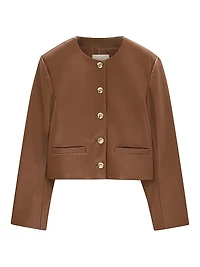 Amber Cognac Jacket