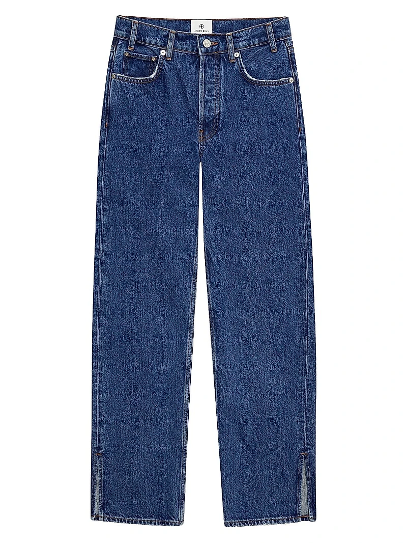 Roy High-Rise Straight-Fit Jeans