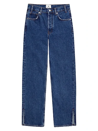 Roy High-Rise Straight-Fit Jeans