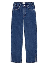 Roy High-Rise Straight-Fit Jeans
