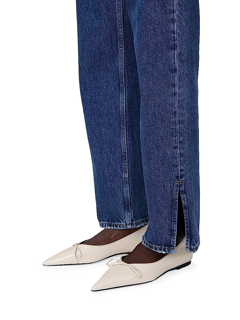 Roy High-Rise Straight-Fit Jeans