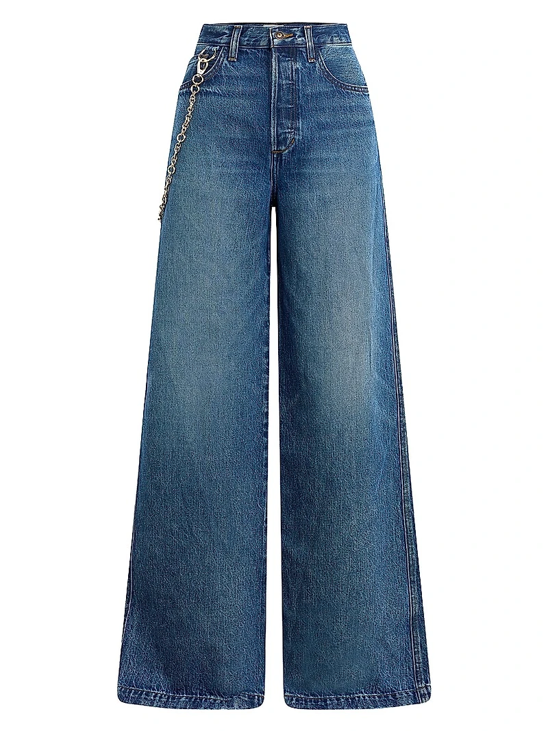 The Masha Super High-Rise Wide-Leg Jeans
