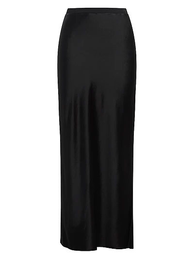 The Josie Satin Maxi Skirt