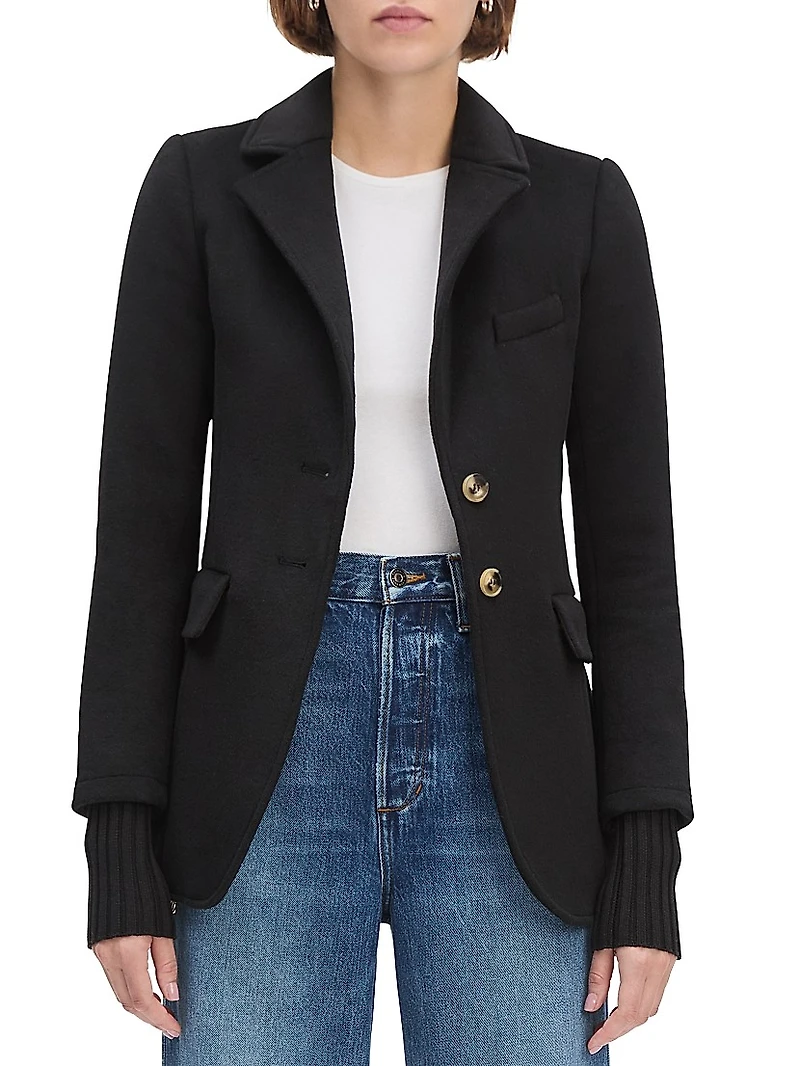 The City Wool-Cashmere Blend Blazer