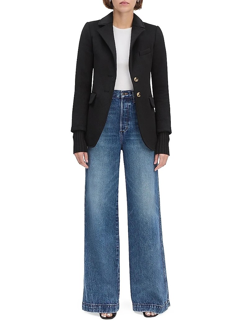 The City Wool-Cashmere Blend Blazer