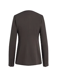 The Victoria Collarless Jacket