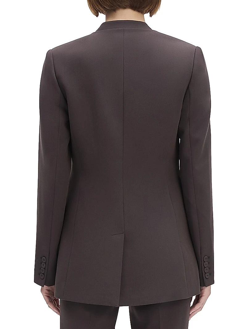 The Victoria Collarless Jacket