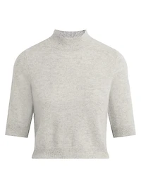 The Bonnie Cashmere Mock Turtleneck Sweater