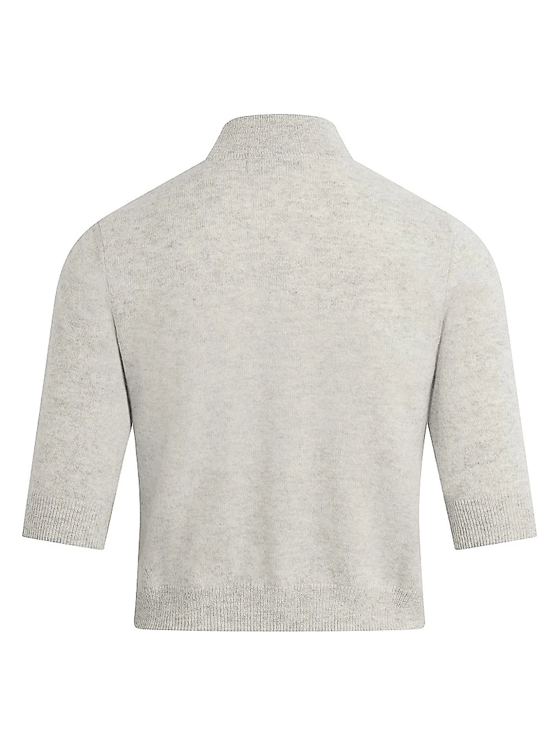 The Bonnie Cashmere Mock Turtleneck Sweater
